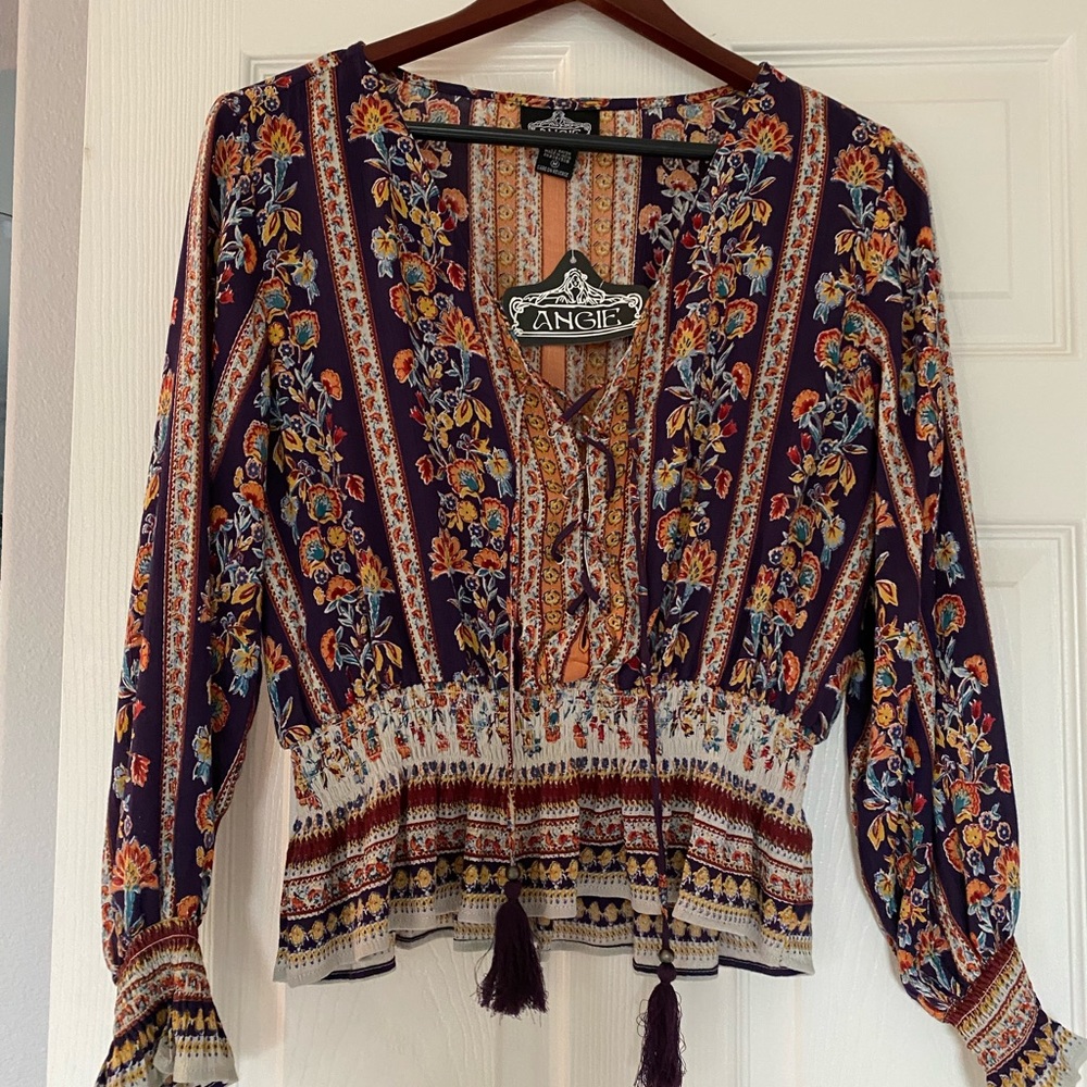 Bohemian style top